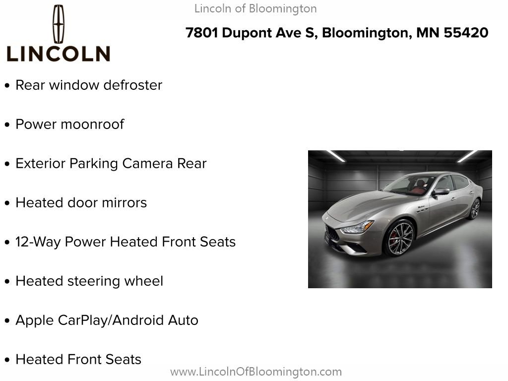 Used 2022 Maserati Ghibli Modena Q4 image 4