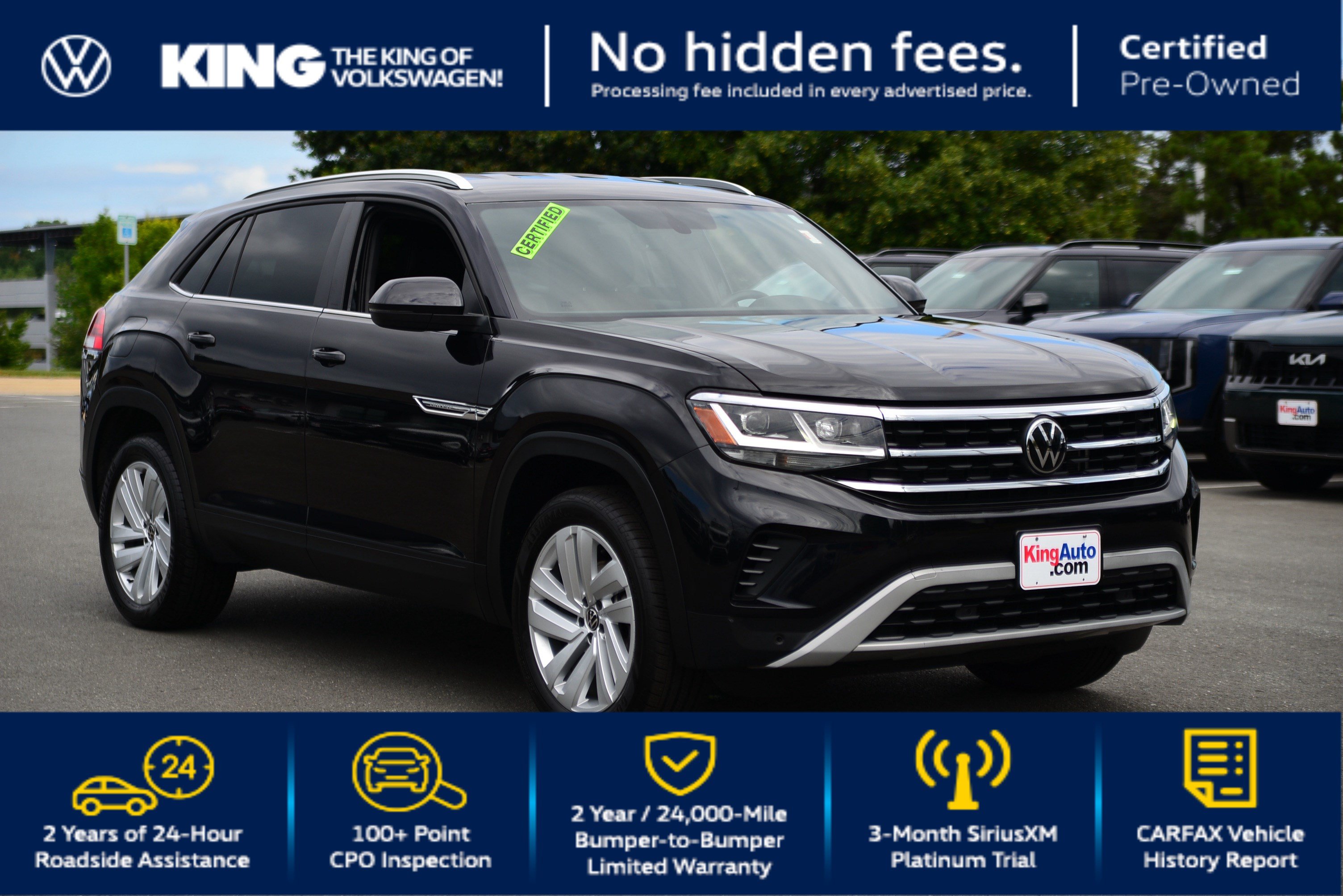 Certified 2023 Volkswagen Atlas Cross Sport SE