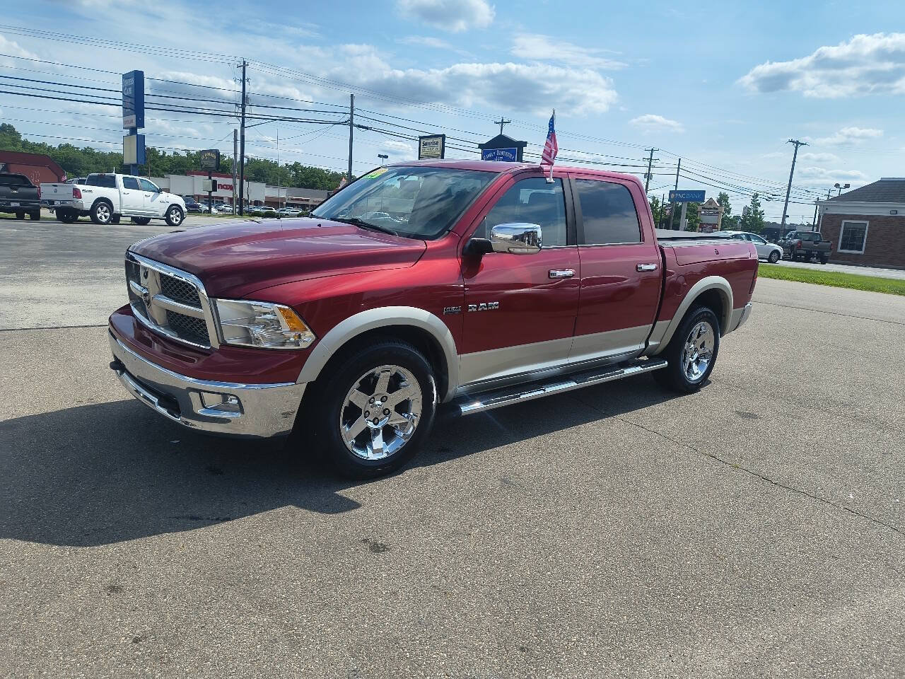 Used 2010 Dodge Ram 1500 Truck Laramie w/ Protection Group AWD/4WD image 12