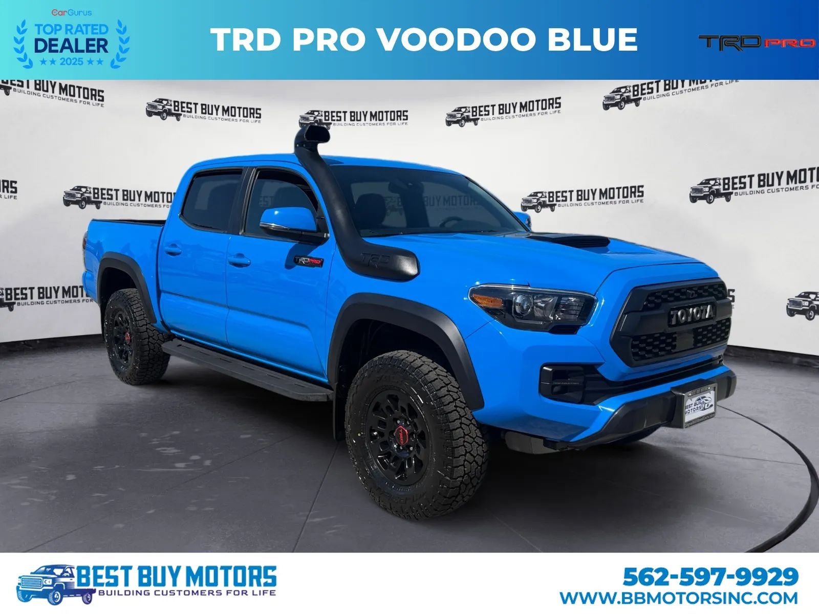 Used 2019 Toyota Tacoma TRD Pro w/ Desert Air Intake Package AWD/4WD video 1
