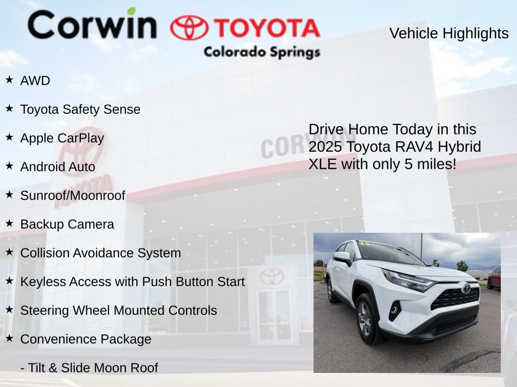 Used 2025 Toyota RAV4 XLE image 7