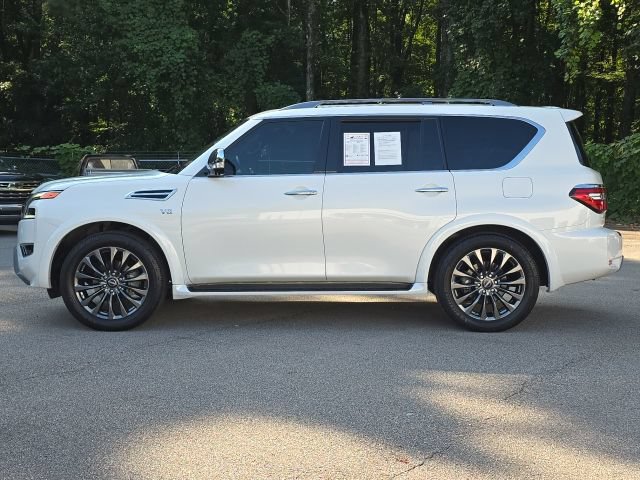 Used 2021 Nissan Armada Platinum w/ Captain's Chairs Package RWD image 3