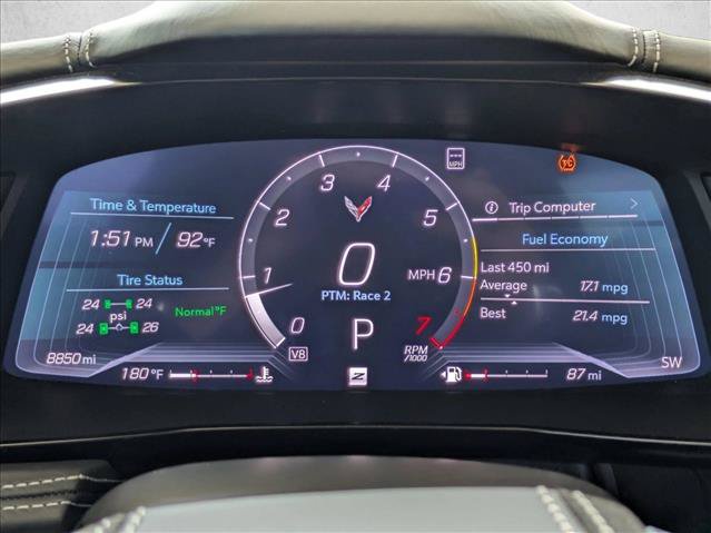 Used 2022 Chevrolet Corvette Stingray Premium Cpe w/ Z51 Performance Package RWD image 11