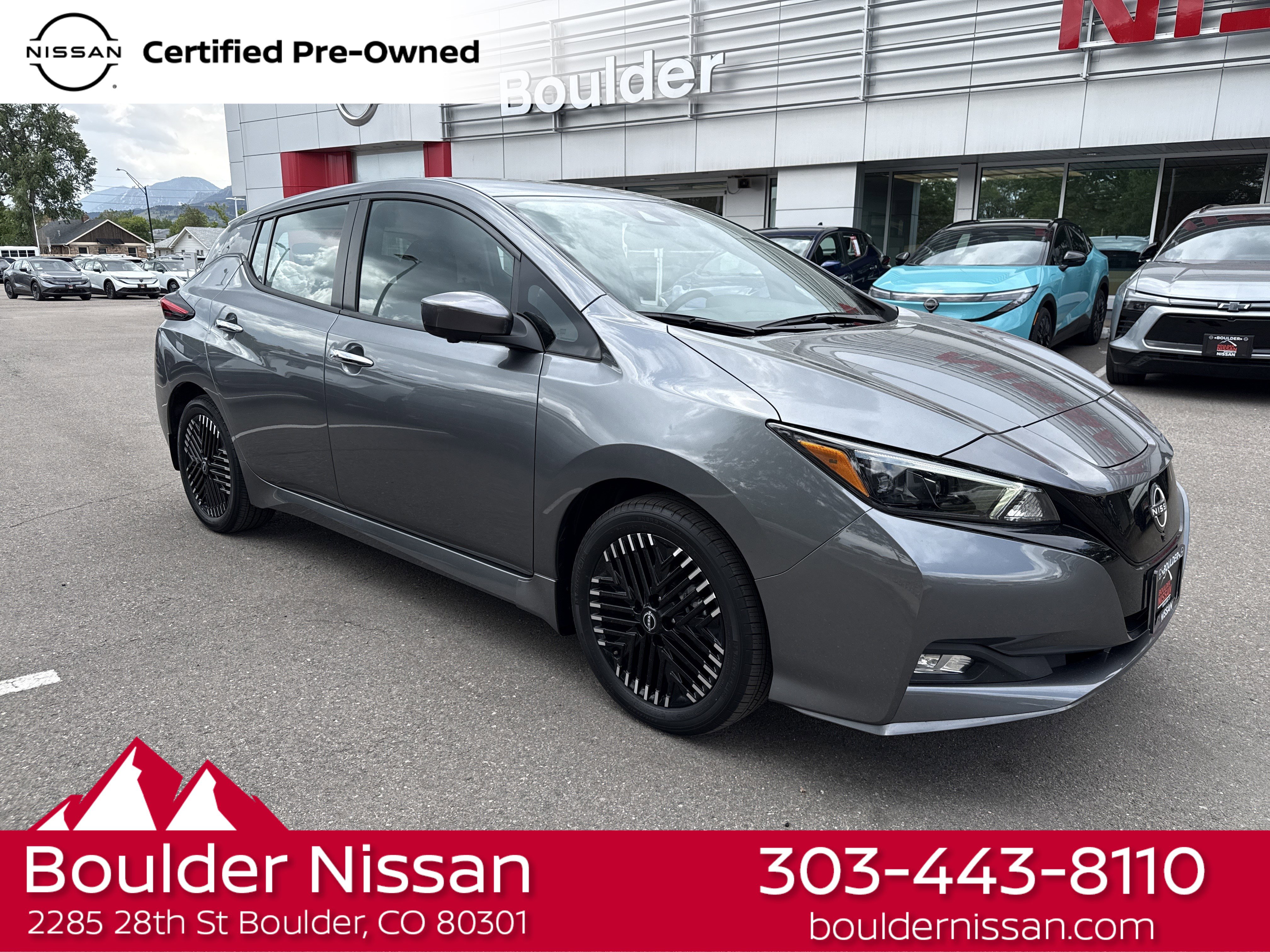 Certified 2025 Nissan Leaf SV Plus FWD image 1