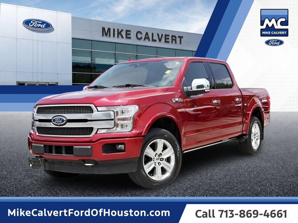 Used 2018 Ford F150 Platinum w/ Equipment Group 701A Luxury AWD/4WD image 1