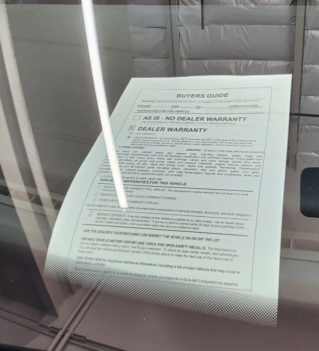 Used 2021 Volkswagen Passat 2.0T R-Line FWD image 55