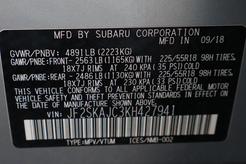 Used 2019 Subaru Forester Sport w/ Popular Package #2 AWD/4WD image 52