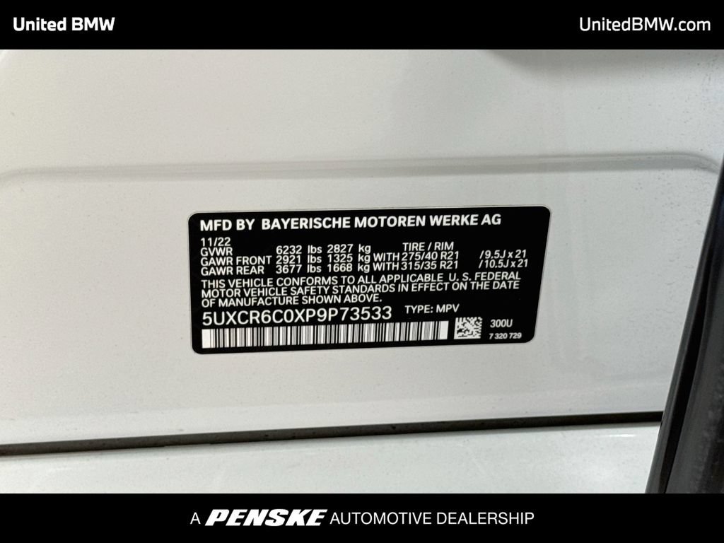 Certified 2023 BMW X5 xDrive40i w/ M Sport Package AWD/4WD image 22