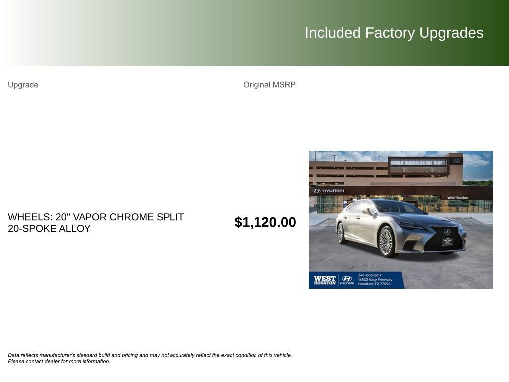 Used 2024 Lexus LS 500 image 9