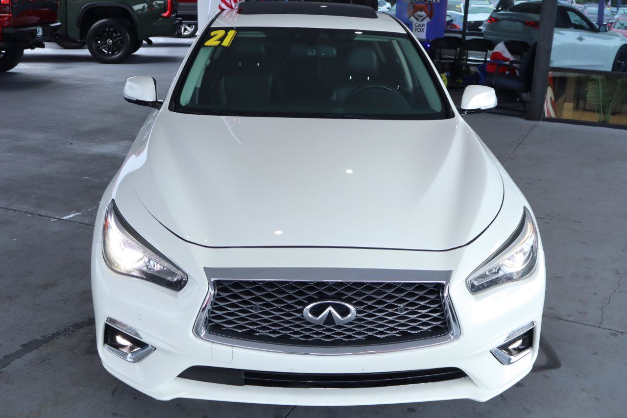 Used 2021 INFINITI Q50 Luxe w/ Seat & Sound Package RWD image 10