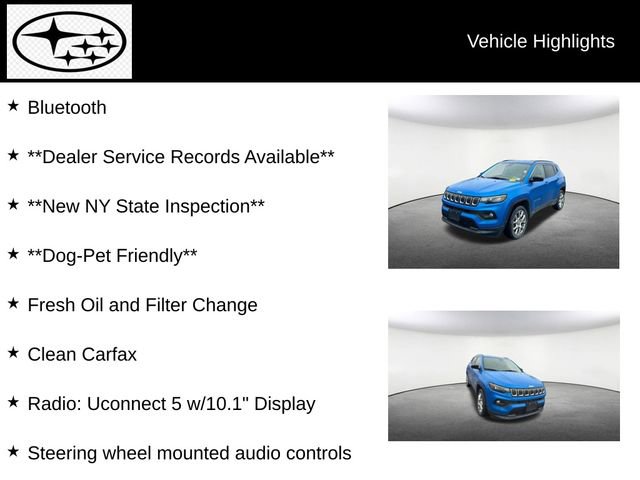 Used 2022 Jeep Compass Latitude image 11