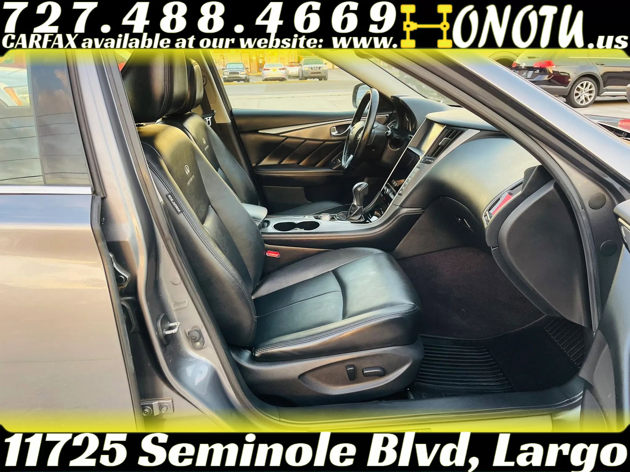 Used 2014 INFINITI Q50 Premium w/ Navigation Package AWD/4WD image 19