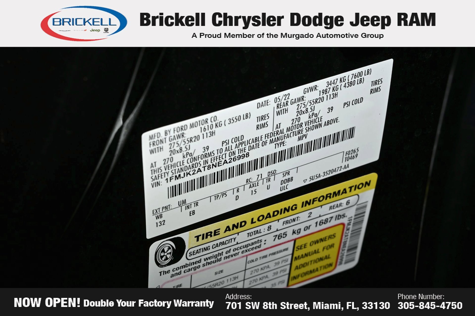 Used 2022 Ford Expedition Max Limited AWD/4WD image 39