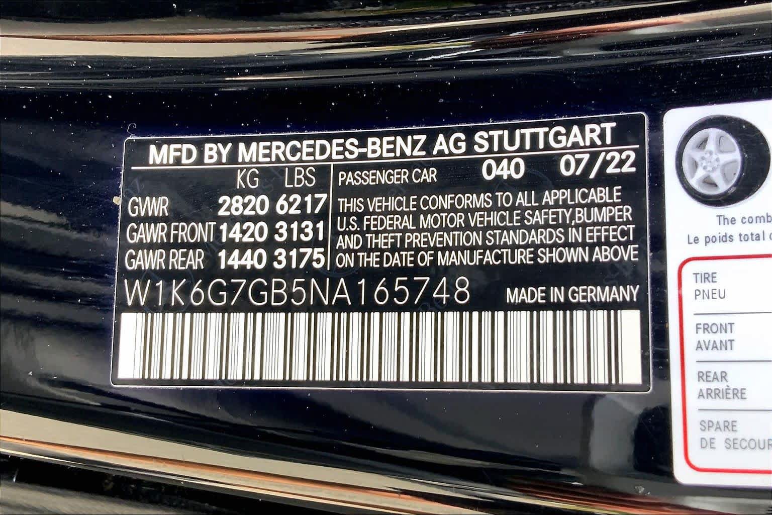 Used 2022 Mercedes-Benz S 580 4MATIC Sedan image 37