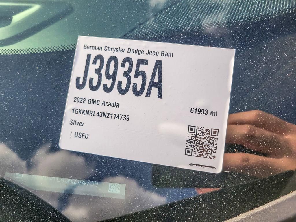 Used 2022 GMC Acadia SLE w/ Driver Convenience Package image 29