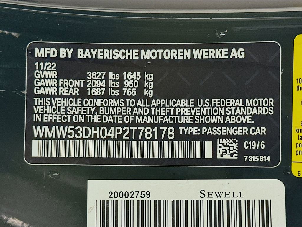 Certified 2023 MINI Cooper S w/ MINI Resolute Edition FWD image 32