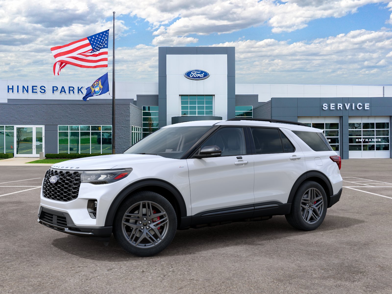 New 2027 Ford Explorer ST-Line w/ Premium Package AWD/4WD image 1