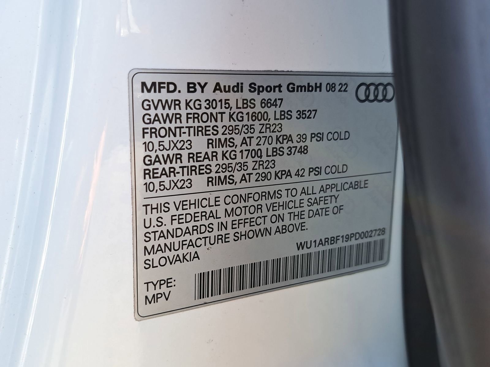 Used 2023 Audi RS Q8 image 40