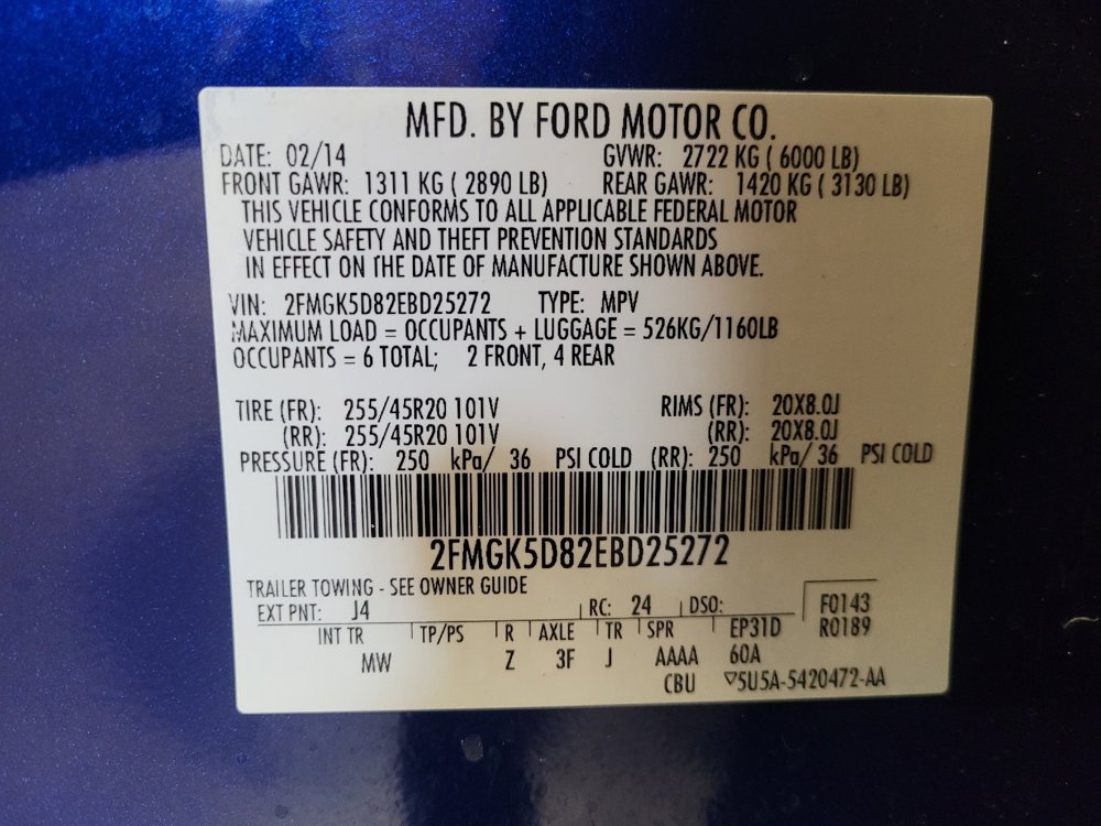 Used 2014 Ford Flex Limited w/ Equipment Group 301A FWD image 33