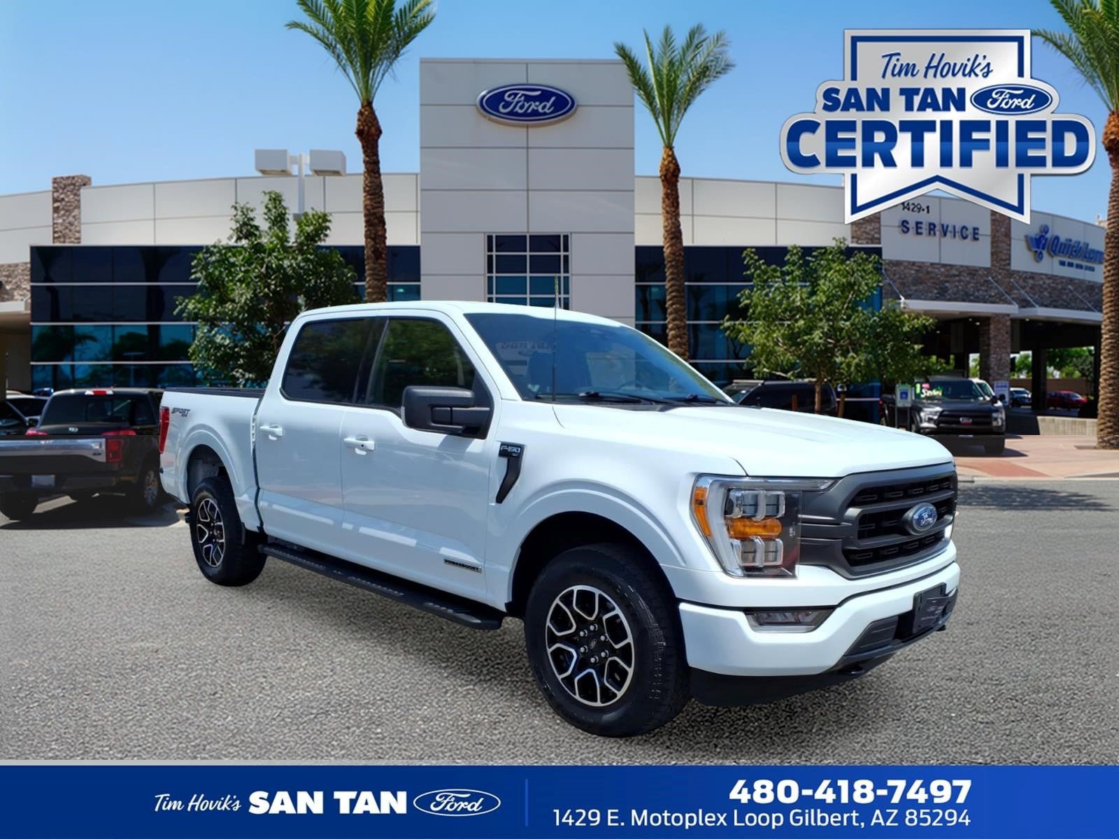 Certified 2023 Ford F150 XLT w/ Equipment Group 302A High AWD/4WD image 1