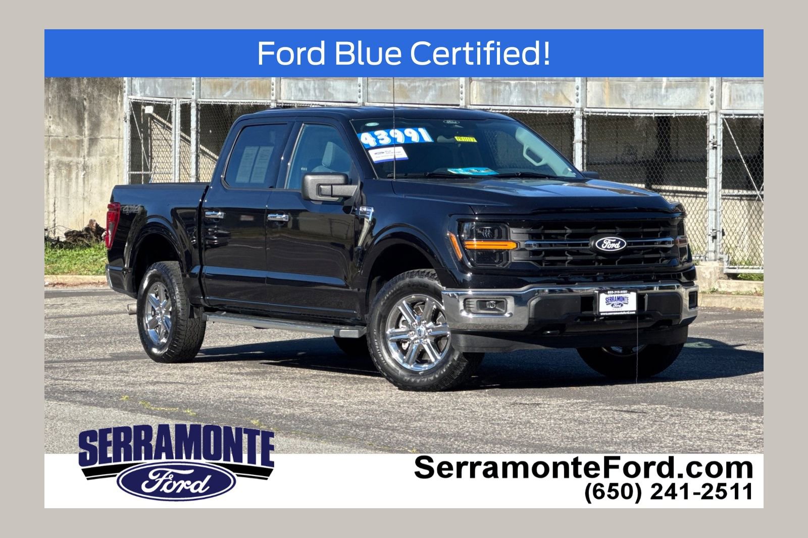 Certified 2025 Ford F150 XLT w/ Equipment Group 301A Standard image 1