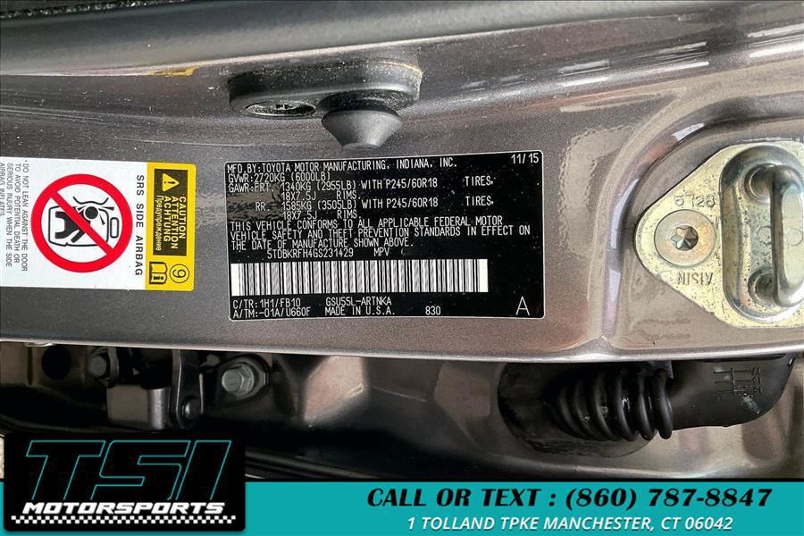 Used 2016 Toyota Highlander LE AWD/4WD image 34
