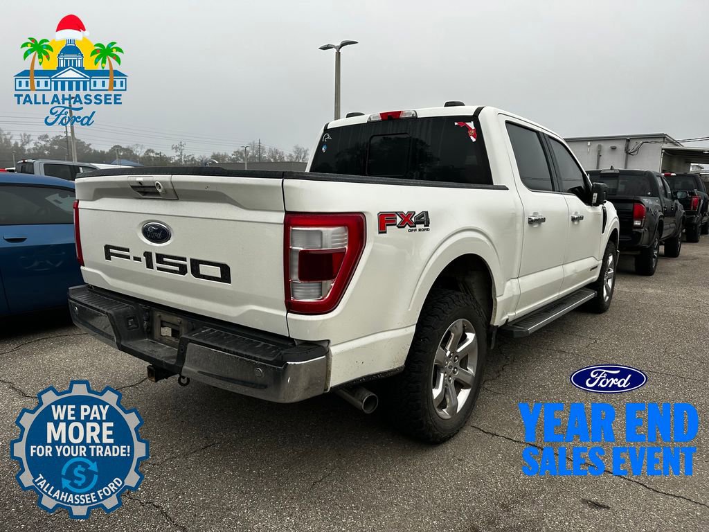 Used 2021 Ford F150 Lariat w/ Equipment Group 502A High image 3