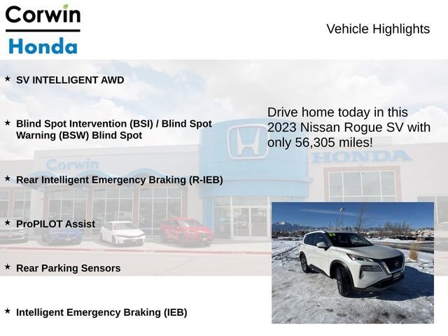 Used 2023 Nissan Rogue SV image 6