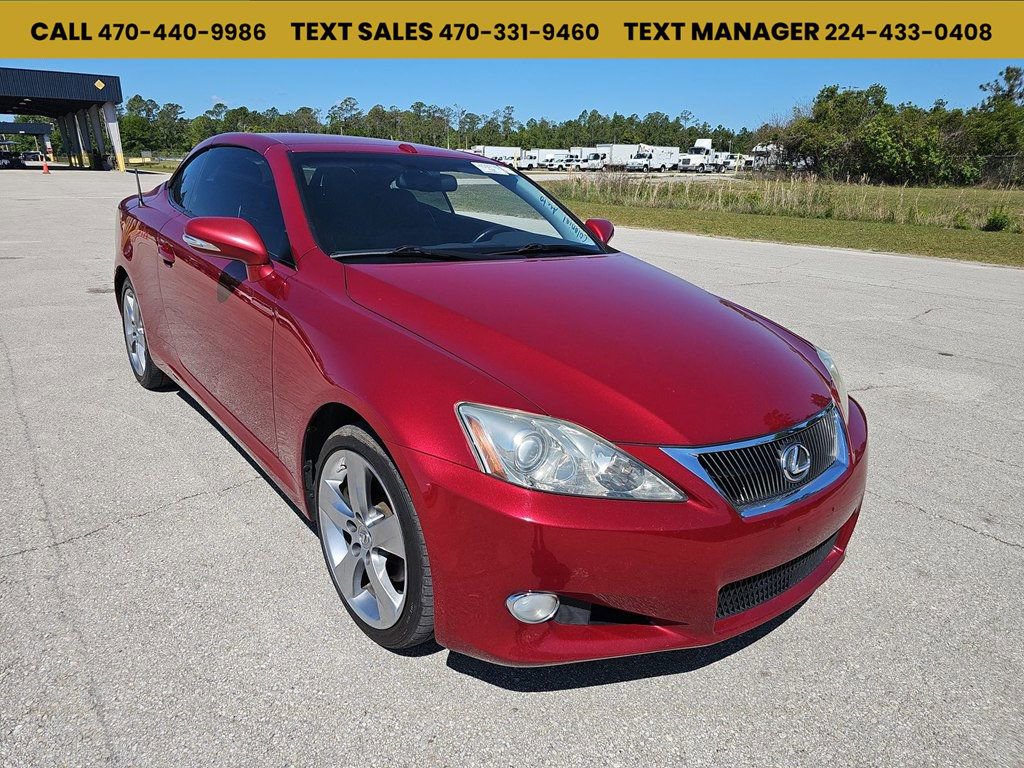 Used 2010 Lexus IS 250C RWD image 1