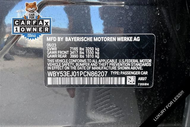 Used 2023 BMW i7 xDrive60 AWD/4WD image 33