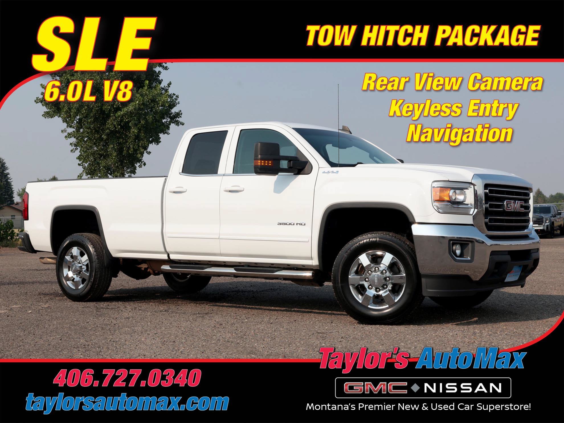 Used 2015 GMC Sierra 3500 SLE AWD/4WD image 1