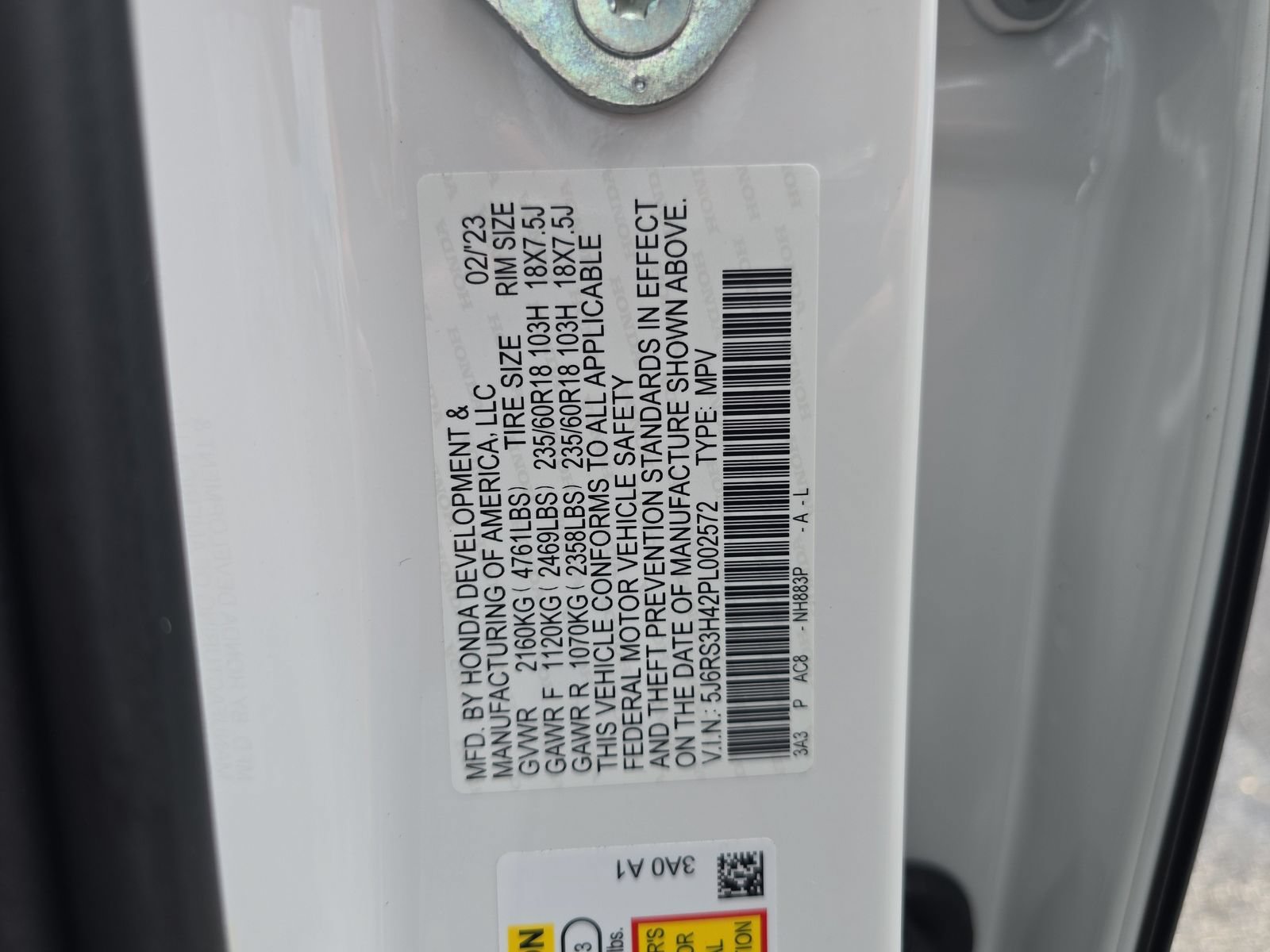 Certified 2023 Honda CR-V EX image 31