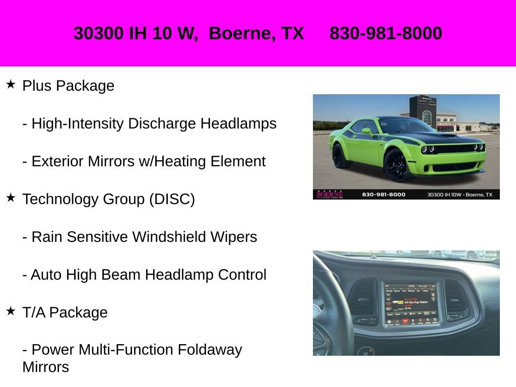 Used 2023 Dodge Challenger R/T Scat Pack RWD image 30