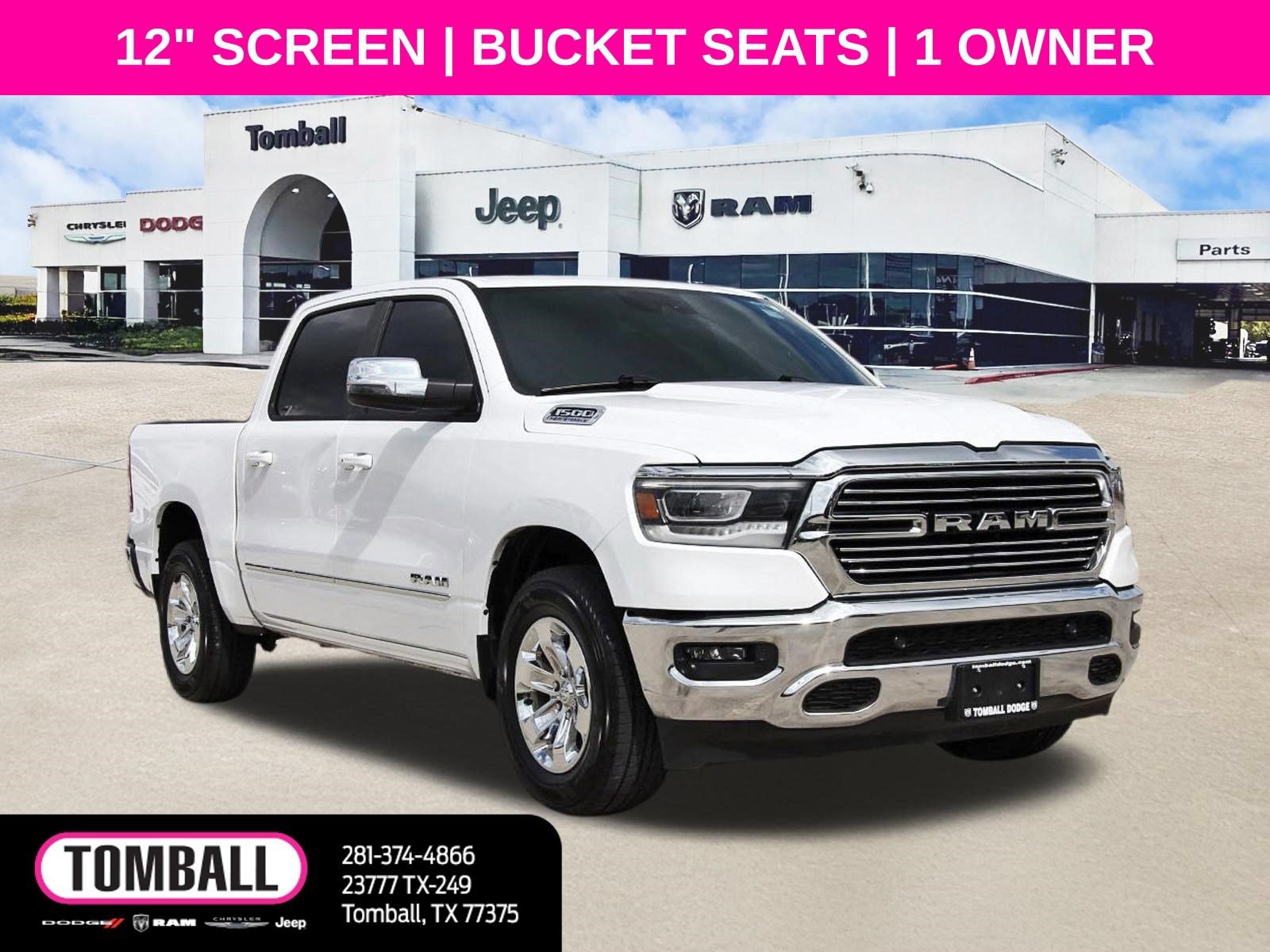 Used 2023 RAM 1500 Laramie AWD/4WD image 1