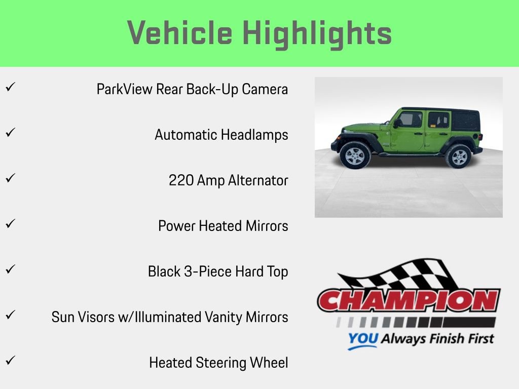 Used 2018 Jeep Wrangler Unlimited Sport S image 18