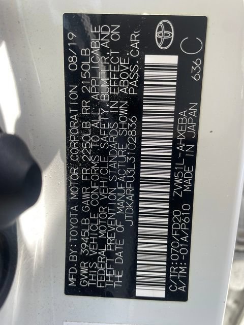 Used 2020 Toyota Prius LE FWD image 26