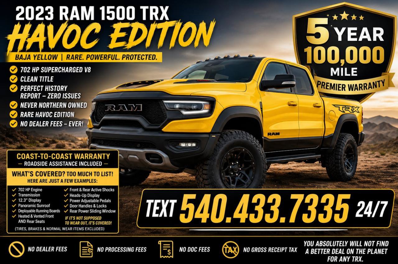 Used 2023 RAM 1500 TRX w/ TRX Level 2 Equipment Group AWD/4WD image 6