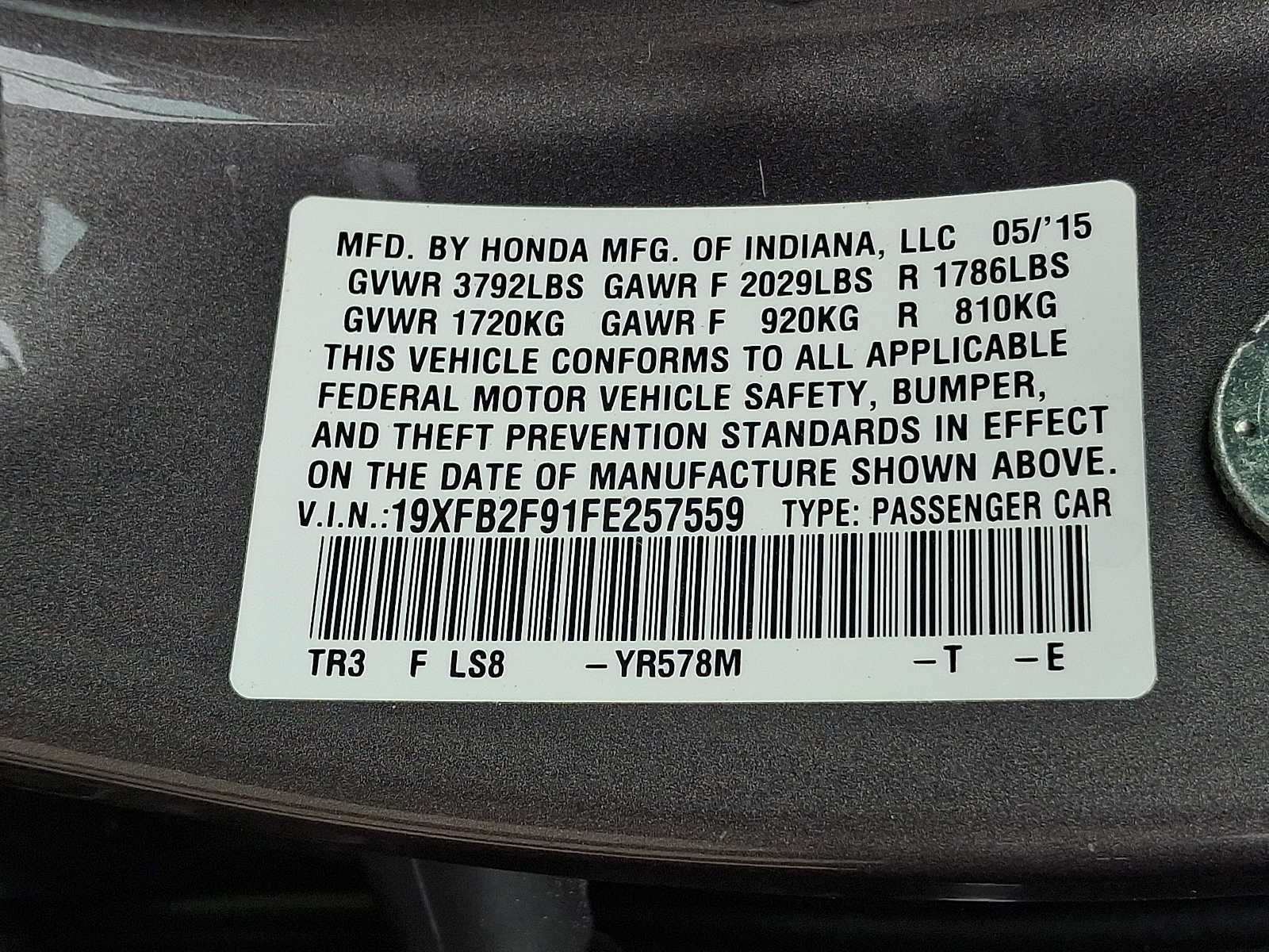 Used 2015 Honda Civic EX-L image 26