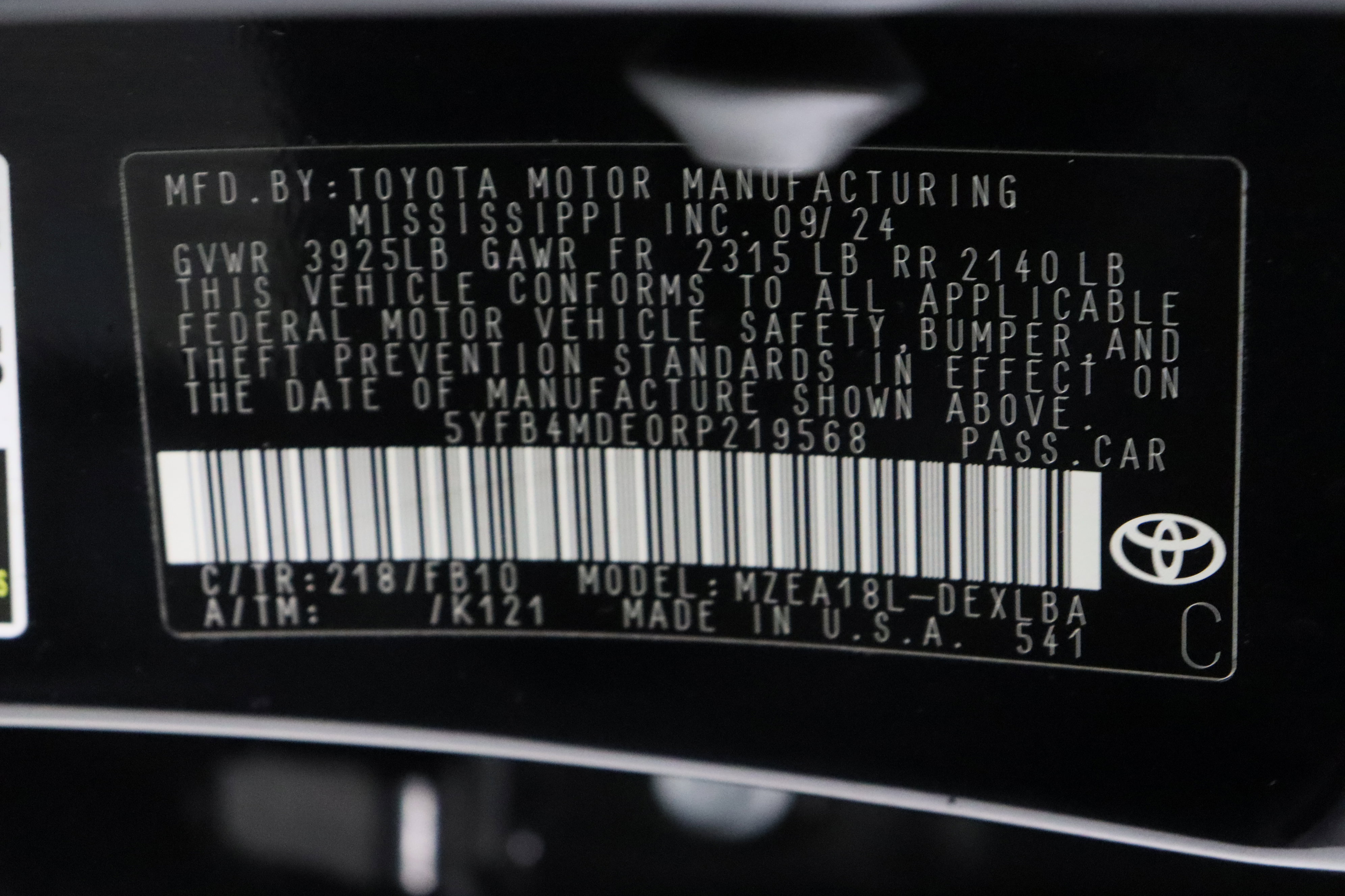 Certified 2024 Toyota Corolla LE FWD image 35