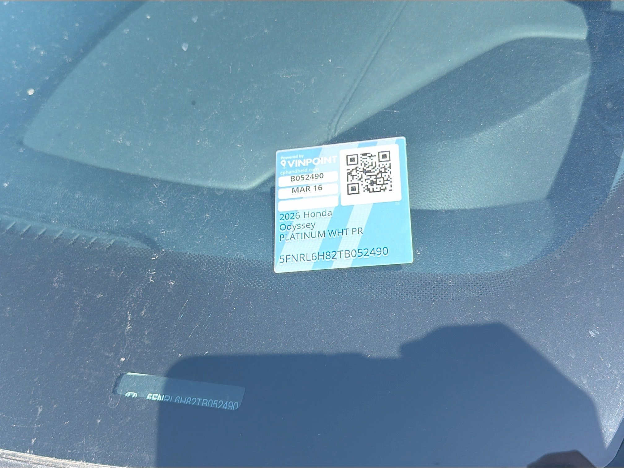 New 2026 Honda Odyssey Touring image 30