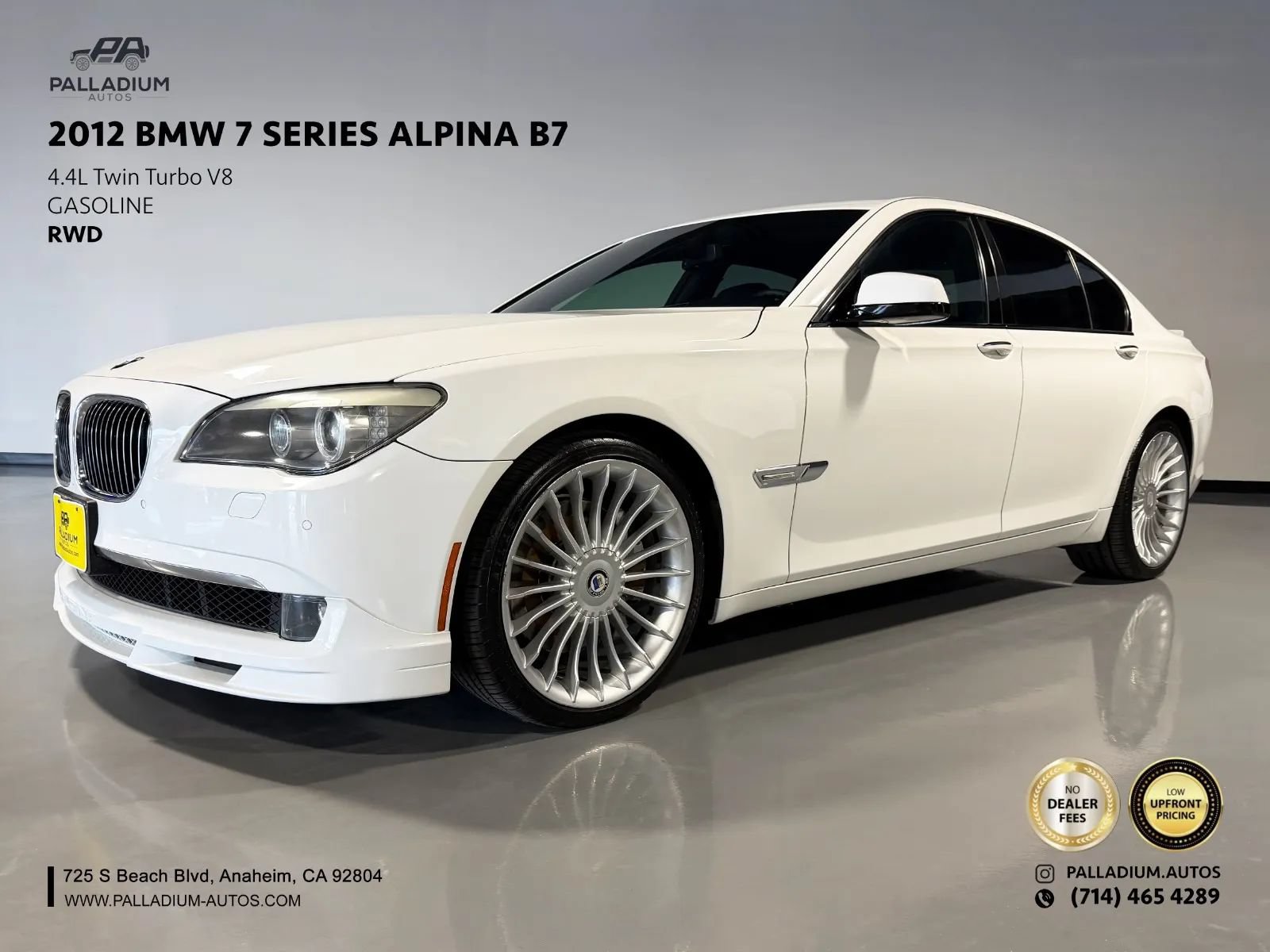 Used 2012 BMW ALPINA B7 RWD image 1