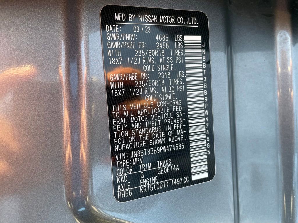 Used 2023 Nissan Rogue SV image 43