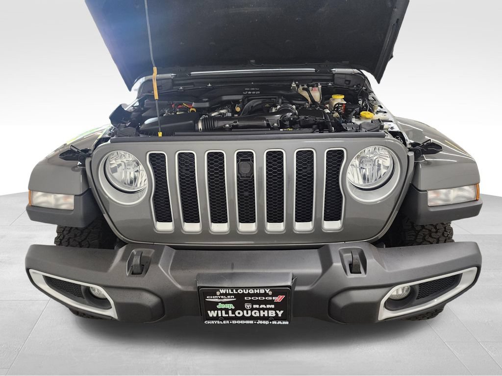 Used 2020 Jeep Wrangler Unlimited Sahara w/ Uconnect 4C Nav & Sound Group AWD/4WD image 32