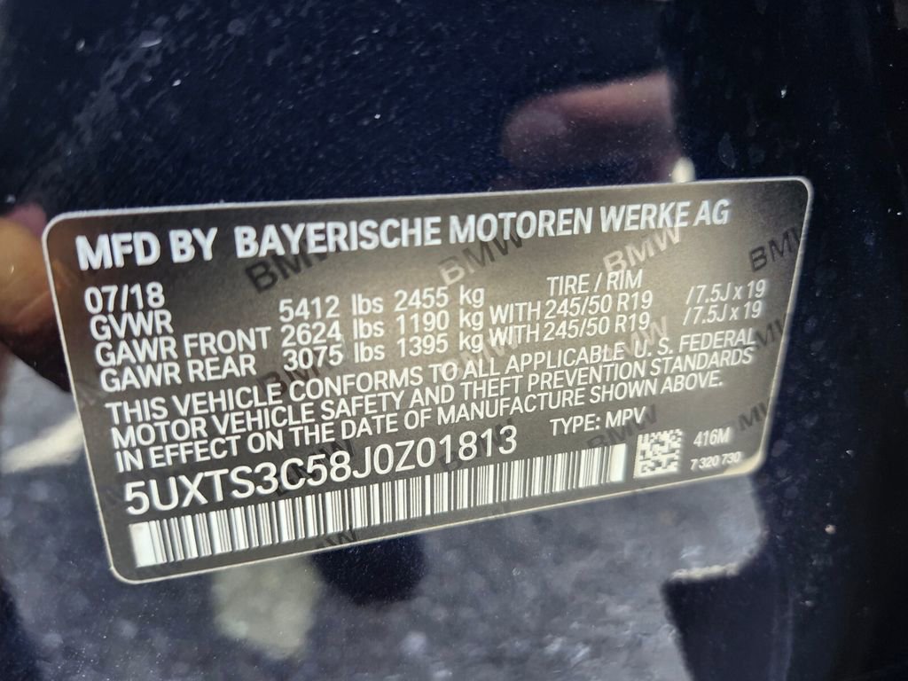Used 2018 BMW X3 M40i w/ Premium Package image 20