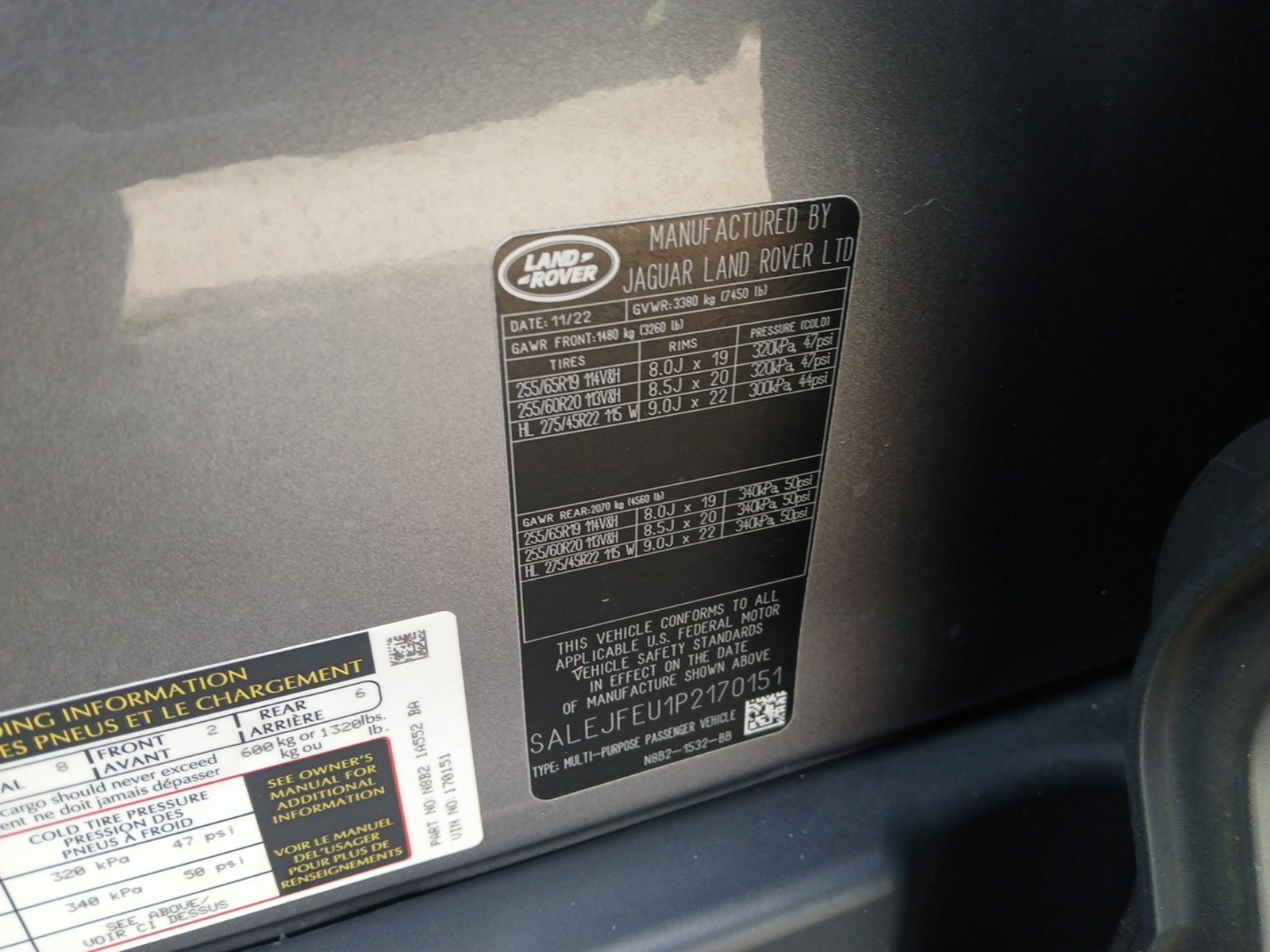 Used 2023 Land Rover Defender 130 S AWD/4WD image 17