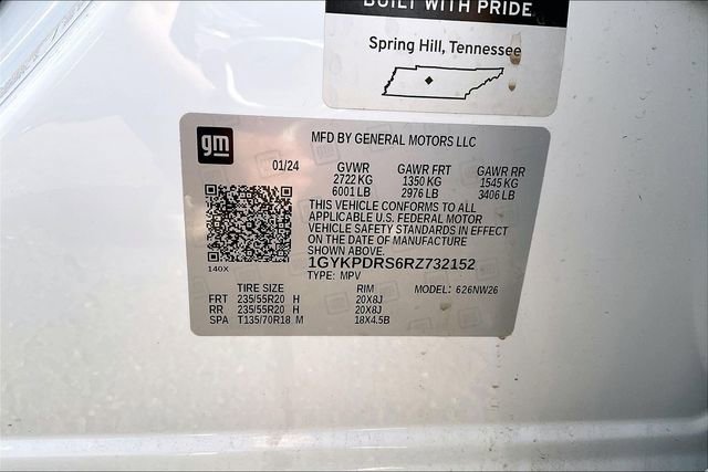 Used 2024 Cadillac XT6 Premium Luxury w/ LPO, Floor Liner Package image 14