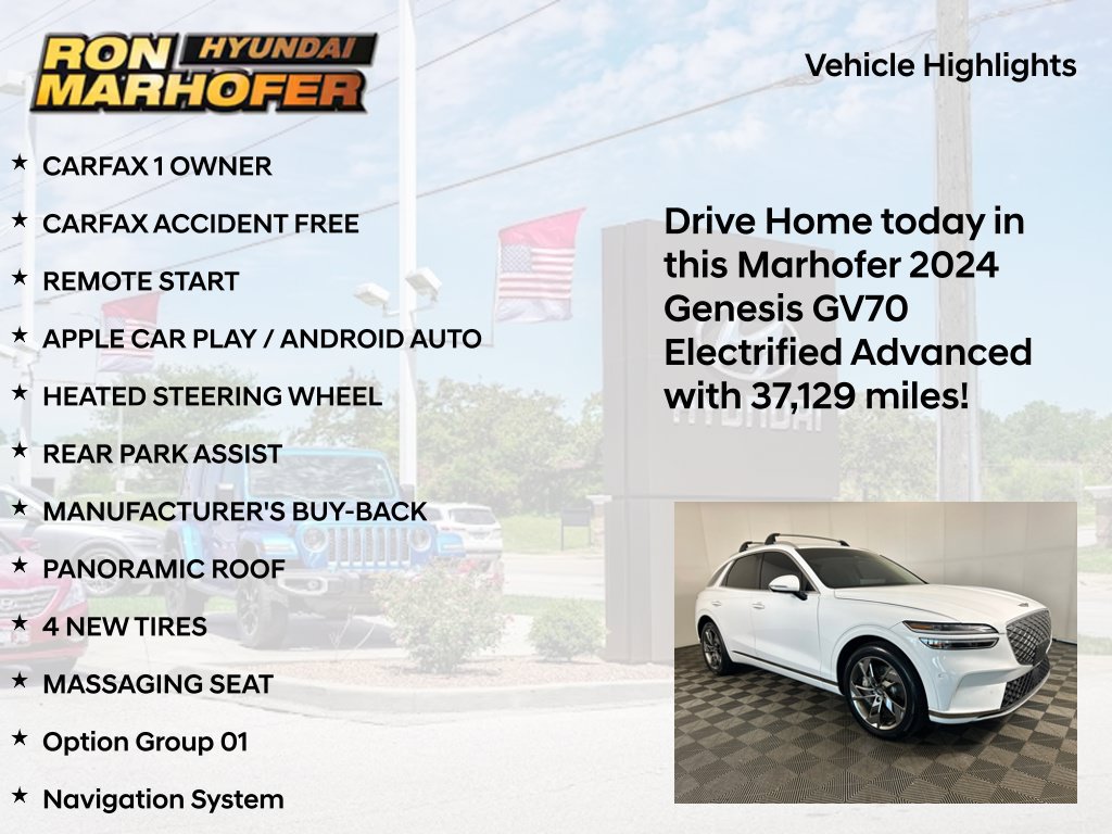 Used 2024 Genesis Electrified GV70 AWD/4WD image 15