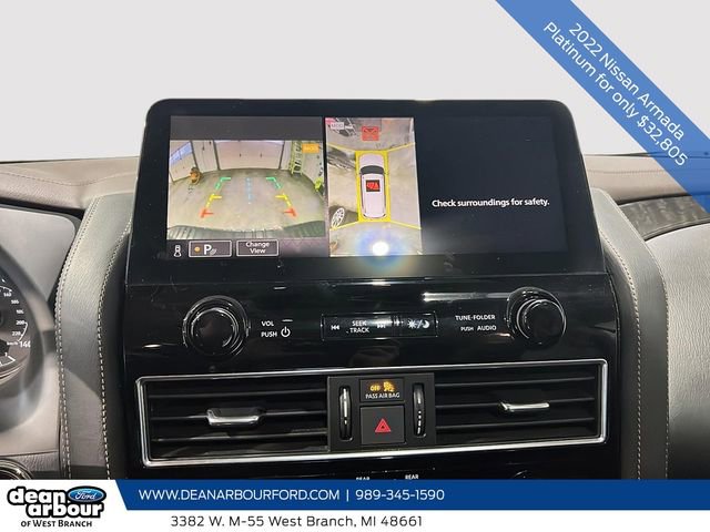 Used 2022 Nissan Armada Platinum w/ Captain's Chairs Package image 20