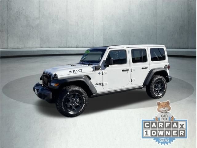 Used 2023 Jeep Wrangler Unlimited w/ Sun & Screen Package AWD/4WD image 3