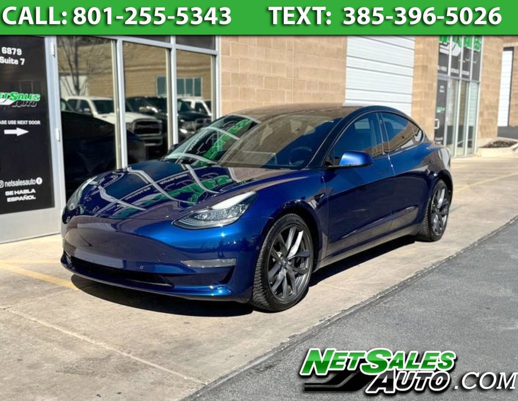 Used 2018 Tesla Model 3 Long Range AWD/4WD image 1